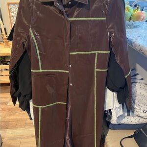 I.AM.GIA Chocolate Brown Jacket with Olive Accents